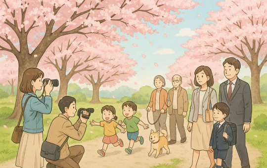 春の思い出、パナソニックのカメラできれいに残しませんか？